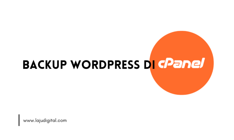 Cara Backup WordPress di cPanel